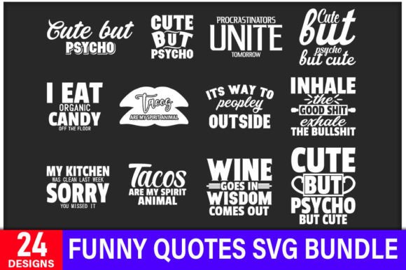 Fun Svg Design Bundle for Graphics and Crafts