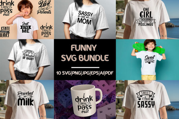 Funny SVG Bundle for Embroidery Projects
