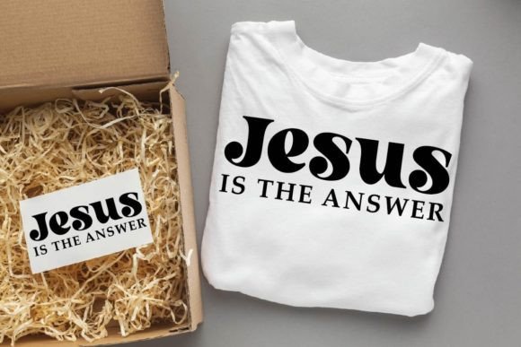 Jesus is the Answer Graphics for Crafts