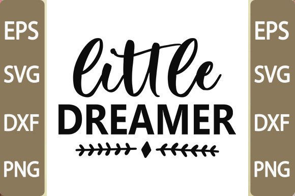 Little Dreamer: A Playful Graphic Design Asset for Crafts