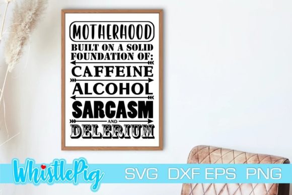 Motherhood SVG for Crafts and Graphics