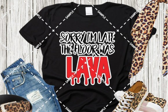 The Floor is Lava Graphics for Crafts